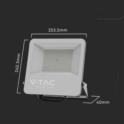 Naświetlacz Projektor LED V-TAC 100W 185Lm/W Czarny VT-44105 4000K 18500lm