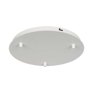 Rozeta sufitowa potrójna V-TAC 300x25mm Biały Matowy