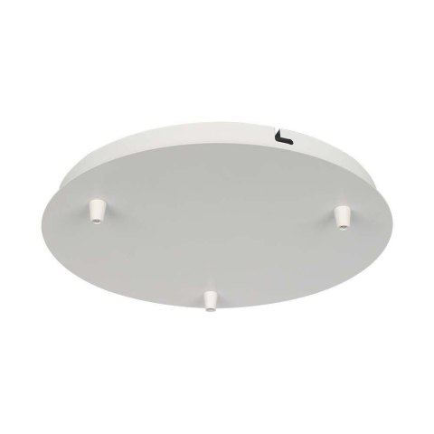 Rozeta sufitowa potrójna V-TAC 300x25mm Biały Matowy
