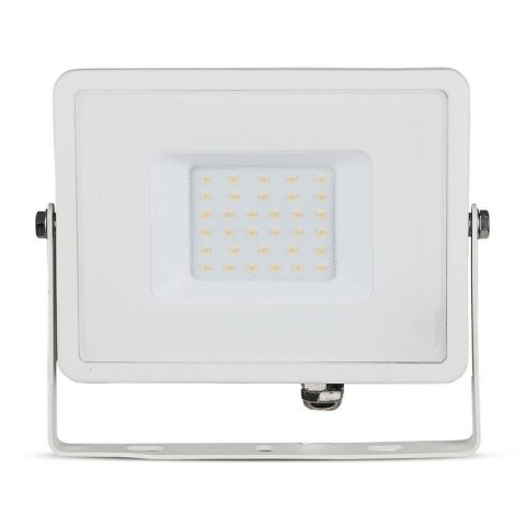Naświetlacz Projektor LED V-TAC 30W SAMSUNG CHIP Biały VT-30-W 6400K 2400lm 5 Lat Gwarancji