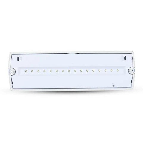 Oprawa Ewakuacyjna V-TAC 3W SAMSUNG LED Ścienna VT-523-S 6000K 140lm 3 Lata Gwarancji