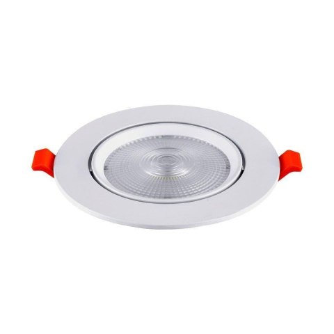 Oprawa V-TAC LED Downlight SAMSUNG CHIP 10W Ruchoma VT-2-10 4000K 900lm 5 Lat Gwarancji
