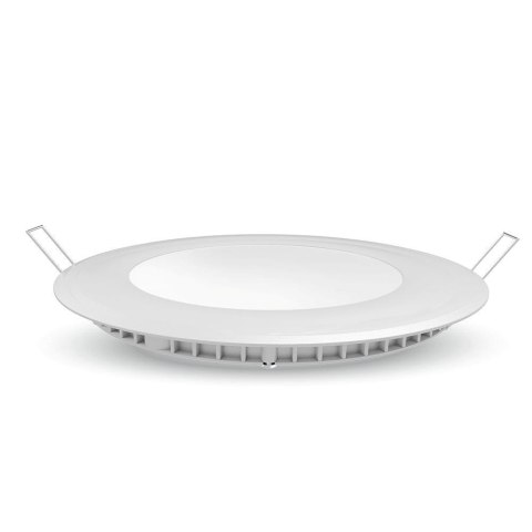 Panel Premium V-TAC 6W LED SAMSUNG CHIP Okrągły 120x12mm VT-606RD 4000K 420lm 5 Lat Gwarancji