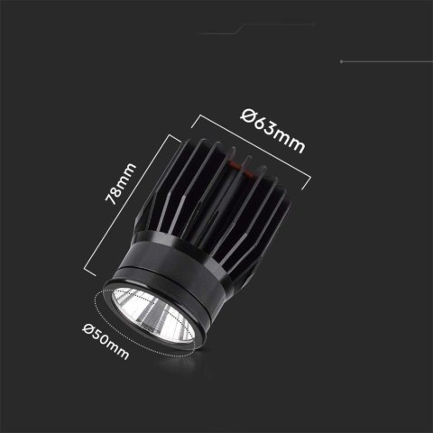 Moduł Wkład Spot LED V-TAC 18W 34st VT-1018 6400K 1900lm