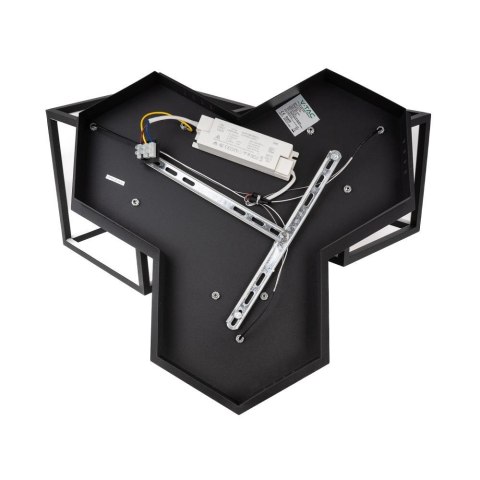 Oprawa Sufitowa V-TAC 46W LED Czarna VT-7921 3000K 4900lm