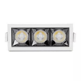 Oprawa V-TAC Downlight SAMSUNG CHIP 12W UGR19 CRI90+ 12st VT-2-12 5700K 960lm 5 Lat Gwarancji