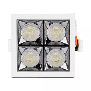 Oprawa V-TAC Downlight SAMSUNG CHIP 16W UGR19 CRI90+ 12st VT-2-16 4000K 1280lm 5 Lat Gwarancji