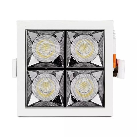 Oprawa V-TAC Downlight SAMSUNG CHIP 16W UGR19 CRI90+ 36st VT-2-16-1 2700K 1280lm 5 Lat Gwarancji