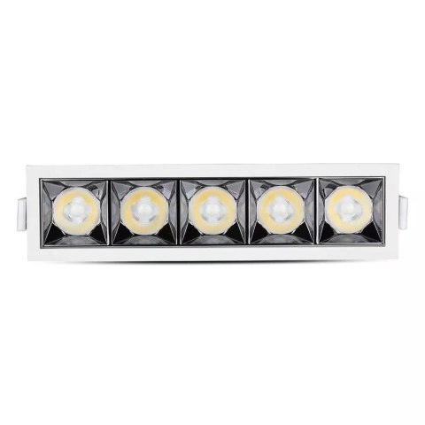 Oprawa V-TAC Downlight SAMSUNG CHIP 20W UGR19 CRI90+ 12st VT-2-21 5700K 1600lm 5 Lat Gwarancji