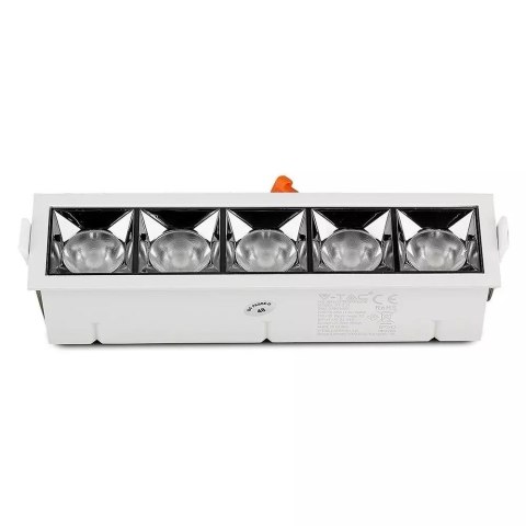 Oprawa V-TAC Downlight SAMSUNG CHIP 20W UGR19 CRI90+ 36st VT-2-21-1 2700K 1600lm 5 Lat Gwarancji