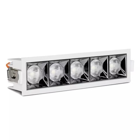 Oprawa V-TAC Downlight SAMSUNG CHIP 20W UGR19 CRI90+ 36st VT-2-21-1 5700K 1600lm 5 Lat Gwarancji