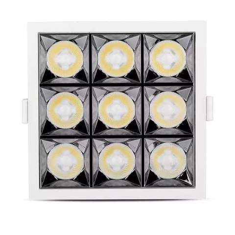Oprawa V-TAC Downlight SAMSUNG CHIP 36W UGR19 CRI90+ 36st VT-2-36-1 4000K 2880lm 5 Lat Gwarancji