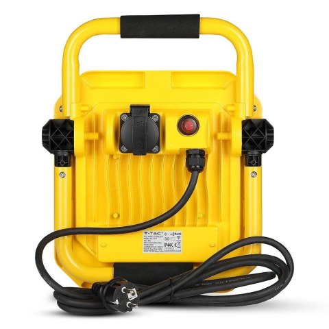 Projektor Przenośny LED V-TAC 50W SAMSUNG CHIP IP65 3mb VT-51 6400K 4000lm 5 Lat Gwarancji