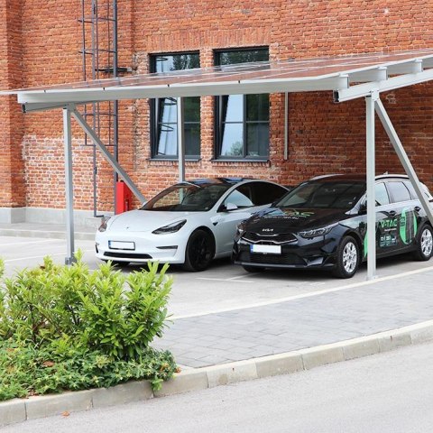 Carport Fotowoltaiczny Wiata 2 Stanowiska V-TAC