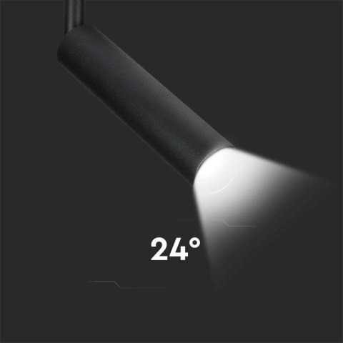 Oprawa Szynosystem 3F V-TAC 15W LED SAMSUNG CHIP CRI90+ Czarna VT-415 3000K 1500lm 5 Lat Gwarancji