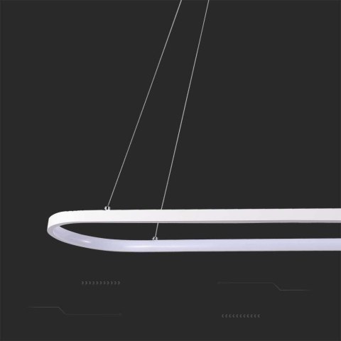 Oprawa Zwieszana V-TAC 24W LED Biała VT-7825 3000K 2760lm
