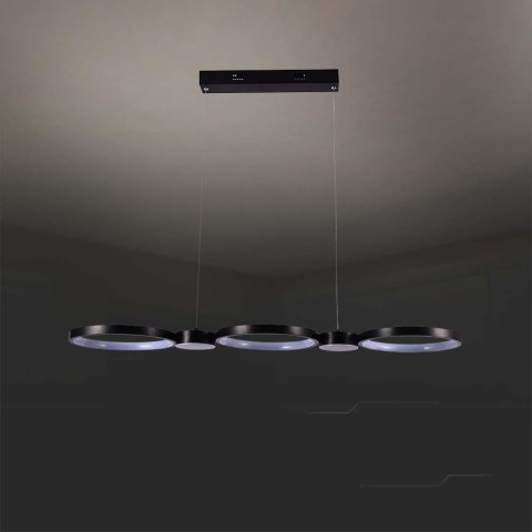 Oprawa Zwieszana V-TAC 38W LED Czarna VT-7820 3000K 4560lm