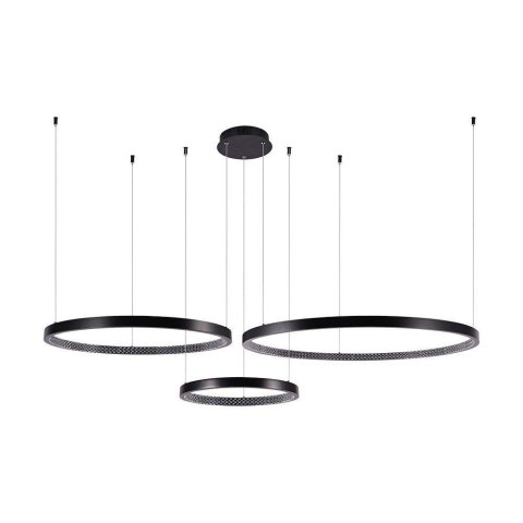 Oprawa Zwieszana V-TAC 57W LED Czarna VT-7824 4000K 6840lm