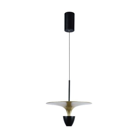 Oprawa Zwieszana V-TAC 9W LED Czarny+Złoty VT-7832 3000K 1000lm