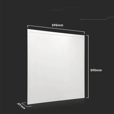 Plafon Panel LED V-TAC 36W 600x600 LED Backlight 33mm 120Lm/W VT-60036 3000K 3960lm