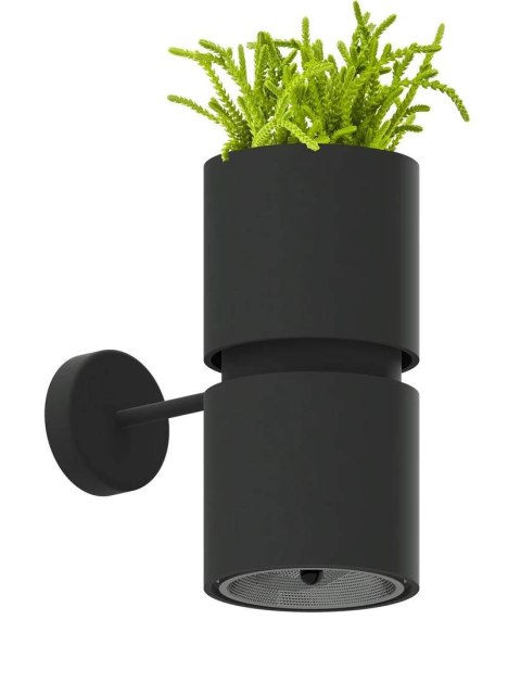 Sollux Lampa Kinkiet KUKKIA czarna