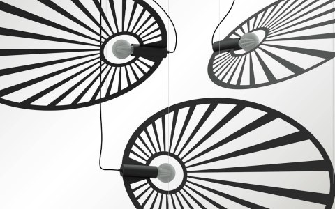 Sollux Lampa wisząca LEHDET czarna