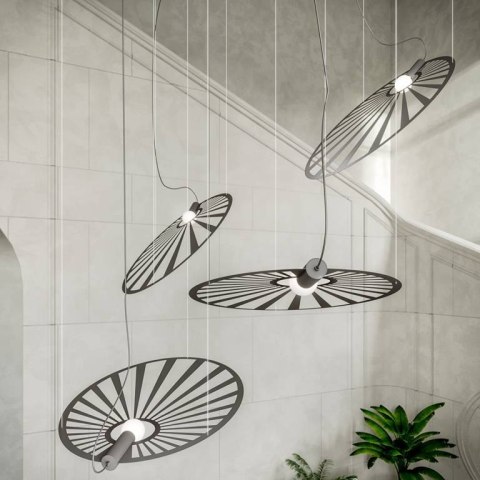 Sollux Lampa wisząca LEHDET czarna