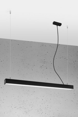 Lampa wisząca PINNE 90 czarna 4000K