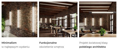 Sollux Lampa wisząca VALO czarne