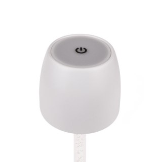 Lampka Biurkowa Nocna V-TAC 3W LED Ładowanie Ściemnianie Biała VT-7576 3000K 310lm