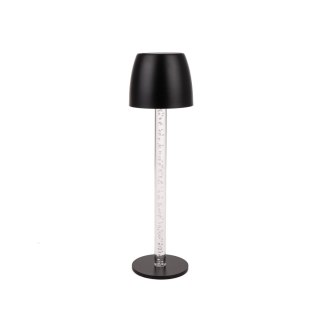 Lampka Biurkowa Nocna V-TAC 3W LED Ładowanie Ściemnianie Czarna VT-7576 3000K 310lm