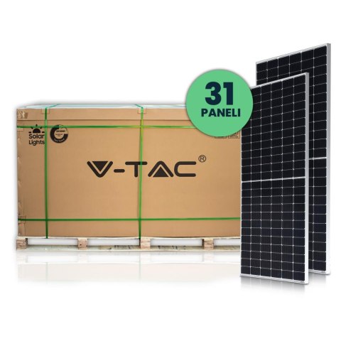 Moduł Panel Fotowoltaiczny V-TAC SUNPRO 410W MONO TIER 1 1724x1134x35mm (Paleta 31szt) SKU11899 VT-SP410-N108M10 25 Lat Gwarancj