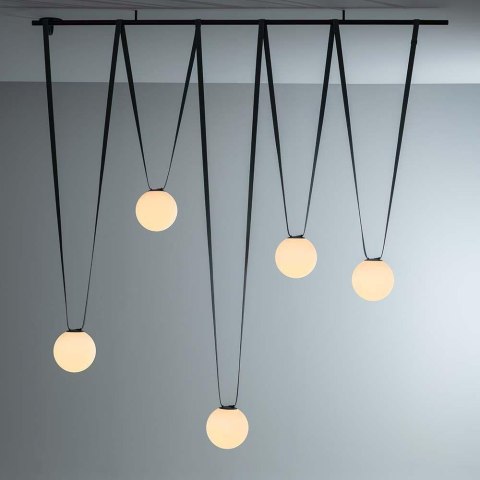 Oprawa Kula Szynosystem Taśmowy 48V V-TAC 10W LED 120st Czarna VT-41010 3000K 900lm 3 Lata Gwarancji