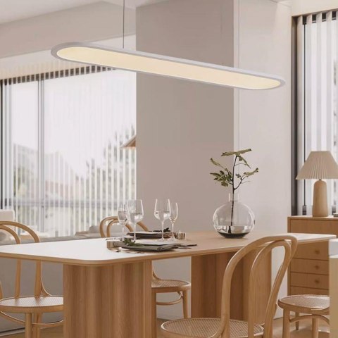 Oprawa Zwieszana V-TAC 24W LED Biała VT-7821 3000K 3000lm