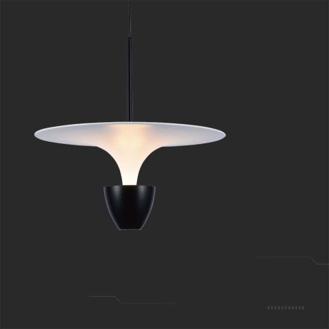 Oprawa Zwieszana V-TAC 9W LED Biały+Czarny VT-7832 3000K 1000lm