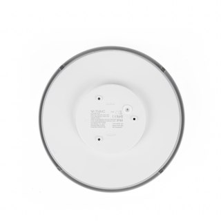 Plafon V-TAC 24W LED Okrągły 29cm Natynkowy IP44 Biały VT-8624 6500K 2500lm