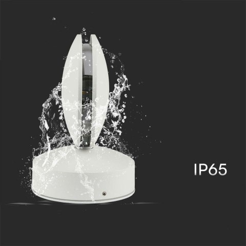 Oprawa 360st V-TAC 7W LED Iluminacja Elewacji / Wnęk okiennych Biała IP65 VT-707 3000K 645lm
