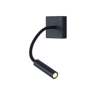 Oprawa LED V-TAC 3W Kinkiet Hotel Łóżko Czarny VT-2903 3000K 180lm 3 Lata Gwarancji