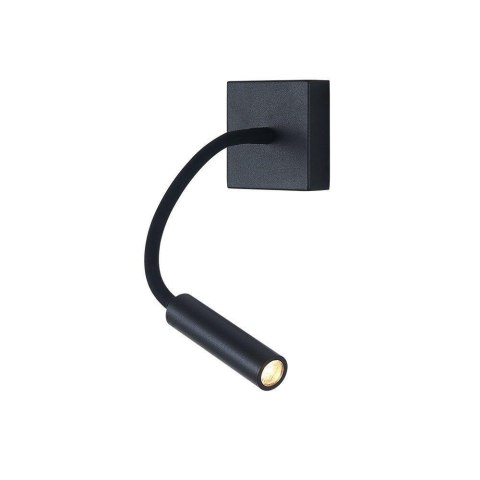 Oprawa LED V-TAC 3W Kinkiet Hotel Łóżko Czarny VT-2903 3000K 180lm 3 Lata Gwarancji