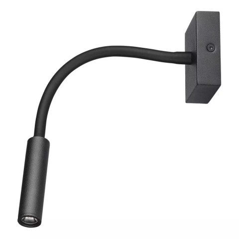 Oprawa LED V-TAC 3W Kinkiet Hotel Łóżko Czarny VT-2903 3000K 180lm 3 Lata Gwarancji