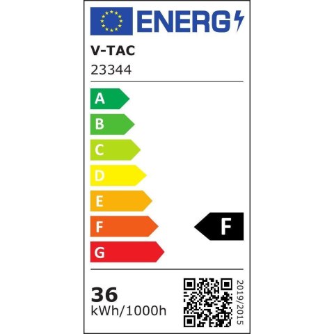 Oprawa V-TAC LED Linear SAMSUNG CHIP LIFUD Driver 36W 60st CCT Zwieszana 120cm Złoty MAT VT-7-36 3000K-4000K-6400K 2880lm 5 Lat 