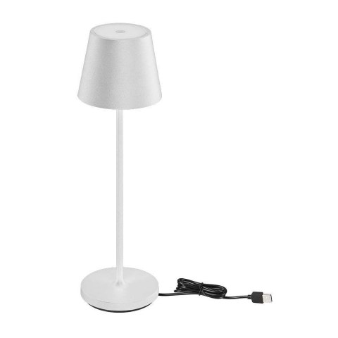 Lampka Biurkowa Nocna V-TAC 1,5W LED Ładowanie Ściemnianie IP54 Biała VT-7997 3000K 150lm