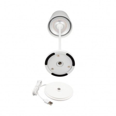 Lampka Biurkowa Nocna V-TAC 1,5W LED Ładowanie Ściemnianie IP54 Biała VT-7997 3000K 150lm