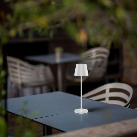 Lampka Biurkowa Nocna V-TAC 1,5W LED Ładowanie Ściemnianie IP54 Biała VT-7997 3000K 150lm