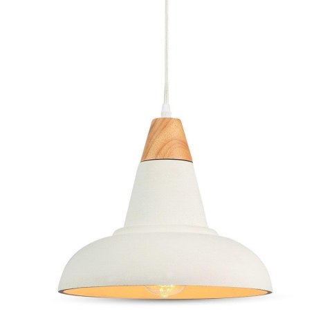 Oprawa Zwieszana V-TAC Beton+Drewno fi290mm VT-7301 5 Lat Gwarancji