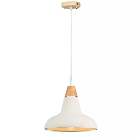 Oprawa Zwieszana V-TAC Beton+Drewno fi290mm VT-7301 5 Lat Gwarancji