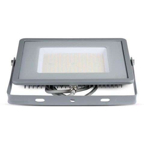 Projektor LED V-TAC 100W SAMSUNG CHIP SLIM Szary 120Lm/W VT-106 4000K 12000lm 5 Lat Gwarancji