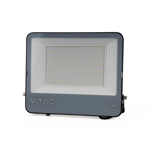 Naświetlacz Projektor LED V-TAC 200W 100Lm/W Przewód 1mb SAMSUNG CHIP Czarny VT-44204 4000K 17540lm 5 Lat Gwarancji
