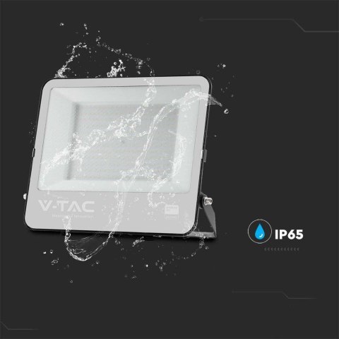 Naświetlacz Projektor LED V-TAC 200W 100Lm/W Przewód 1mb SAMSUNG CHIP Czarny VT-44204 6500K 17540lm 5 Lat Gwarancji