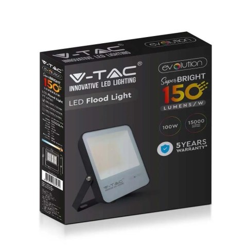 Projektor LED V-TAC 30W Czarny EVOLUTION 150Lm/W VT-4931 3000K 4500lm